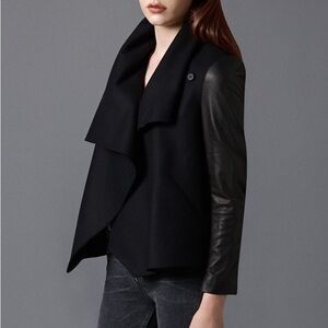AllSaints Hide Monument Coat 32 0